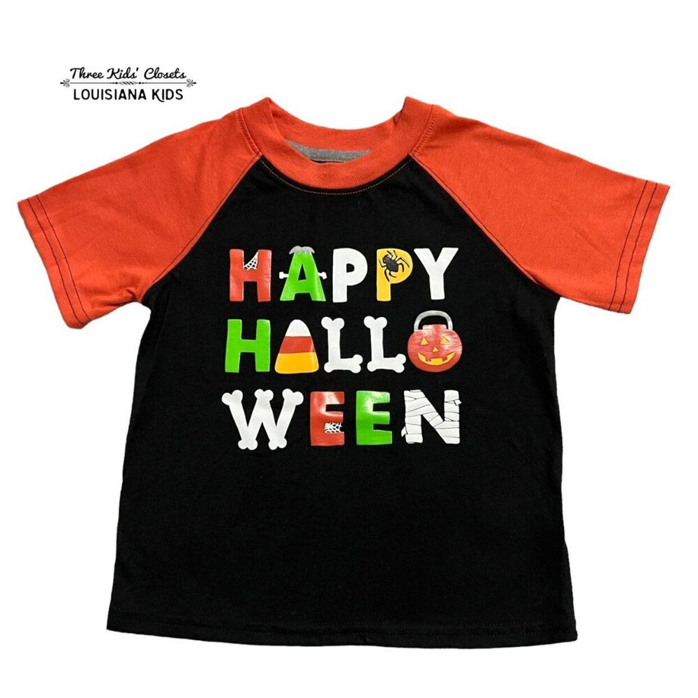 Halloween 4T Raglan Shirt